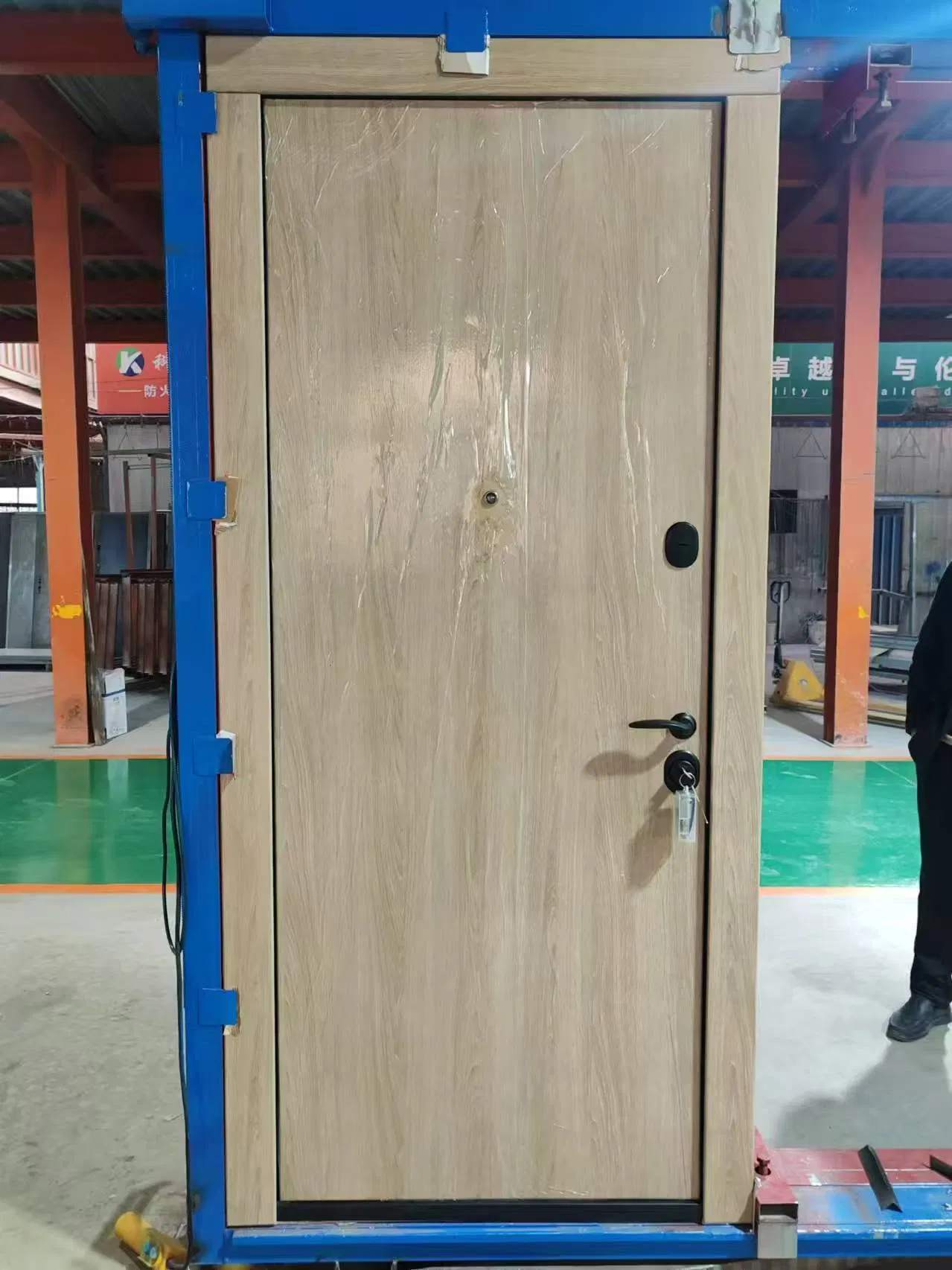 Best Selling Exterior Doors High Quality Simple Design Security Door for Apartment Use