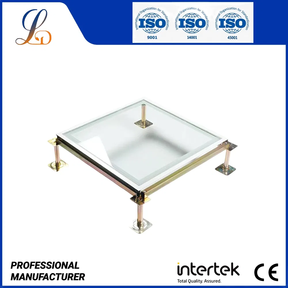 Lingding High-Performance 20mm Tempered Glass Flooring for Industrial Buildings