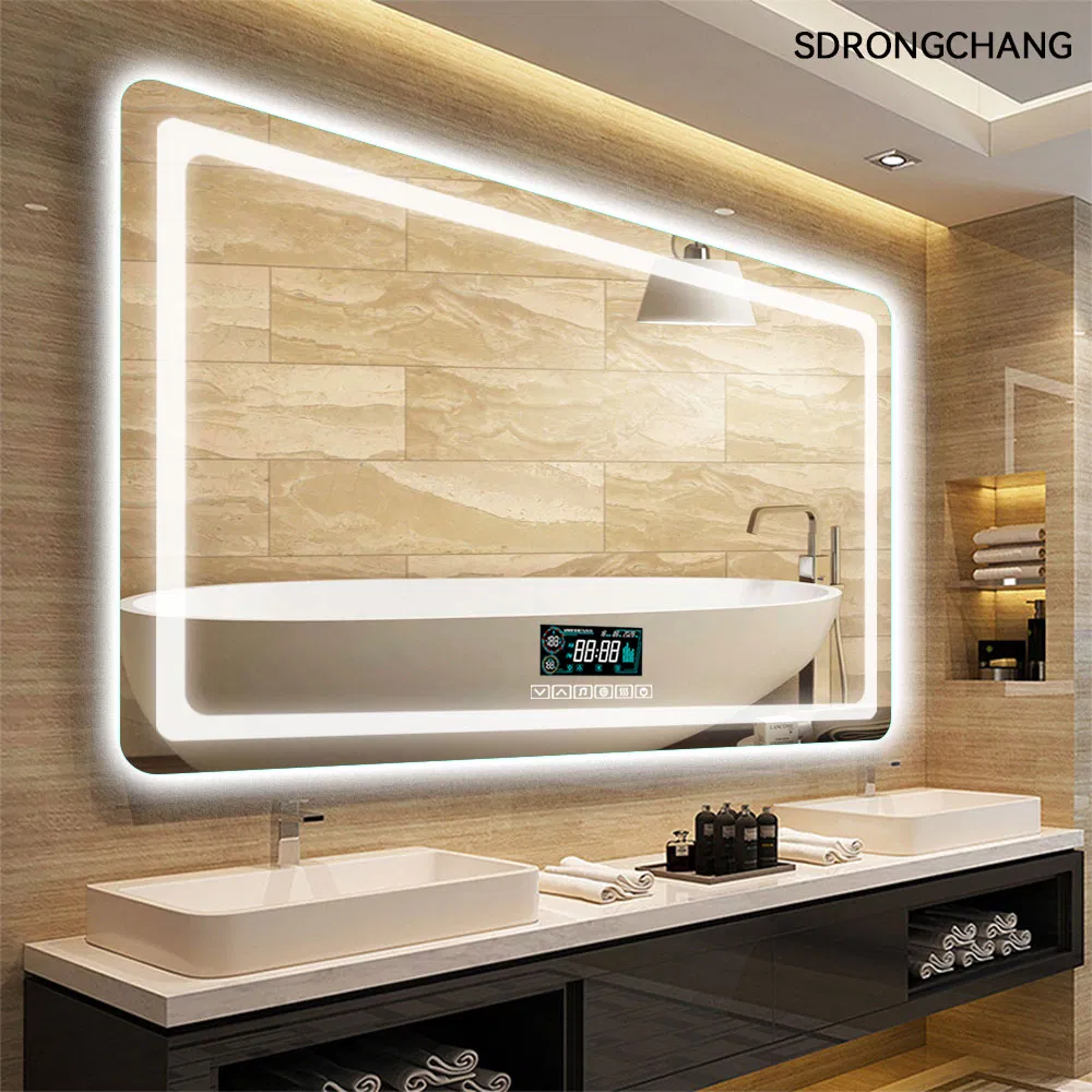 Hotel Furniture Full Fuctions Bluetooth LED Bathroom Light Mirror