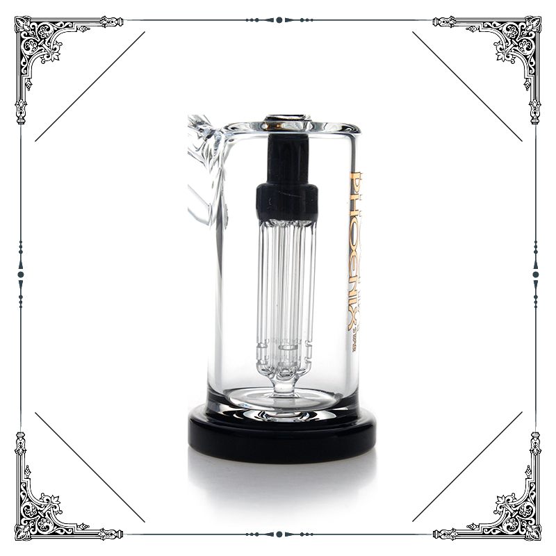 Wholesale 14mm 45 Degrees with 5 Arms Perc Glass Ash Catcher Glass Smoking Accessories