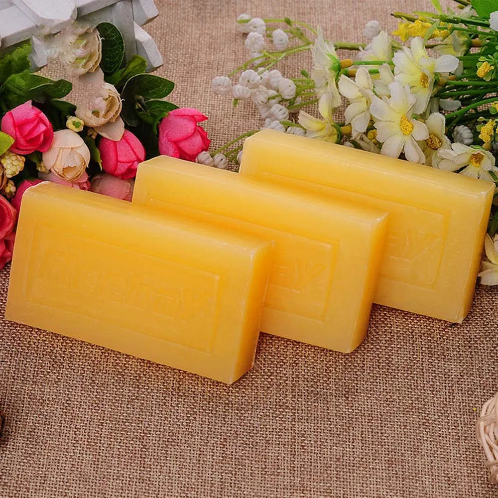 Factory Wholesale Lemon Scent Yellow Laundry Soap 150g Detergent Soap Bar