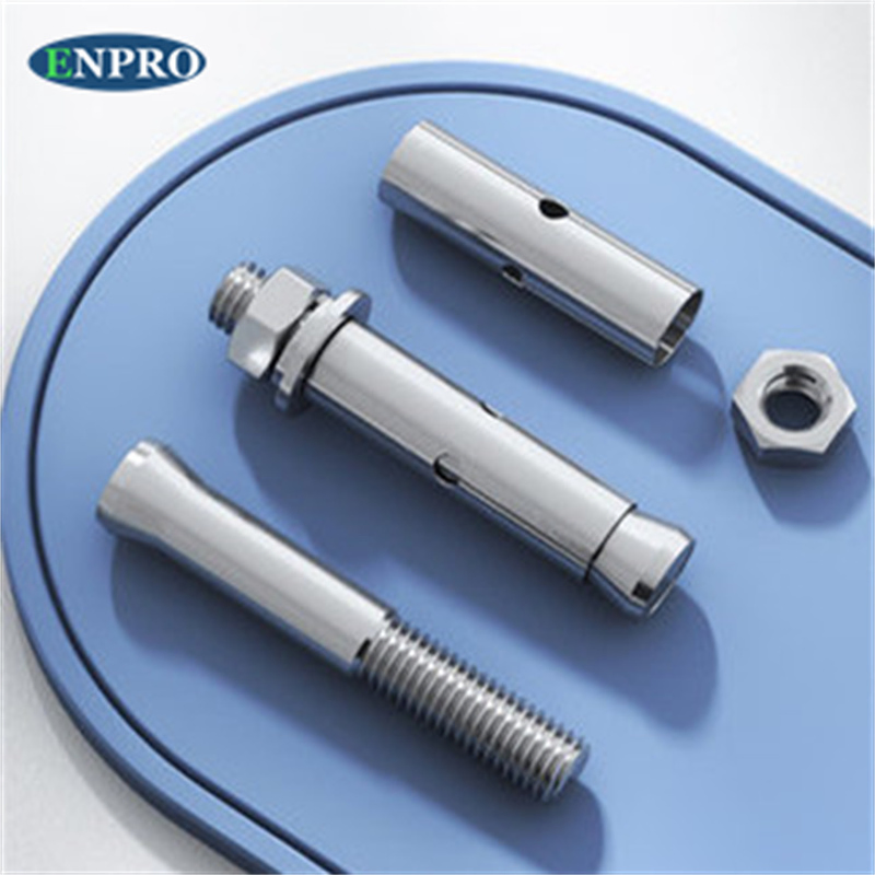 Concrete Fixing Carbon Steel HDG Hot DIP Galvanized Sleeve Anchor Bolt Grade 4.8 Grade 8.8