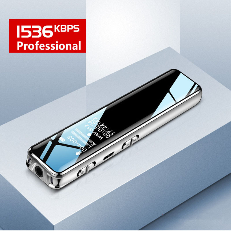 Jnn (Q22) Professional HD Mini Digital Voice Recorder Portable Long Distance Audio Sound Recording MP3