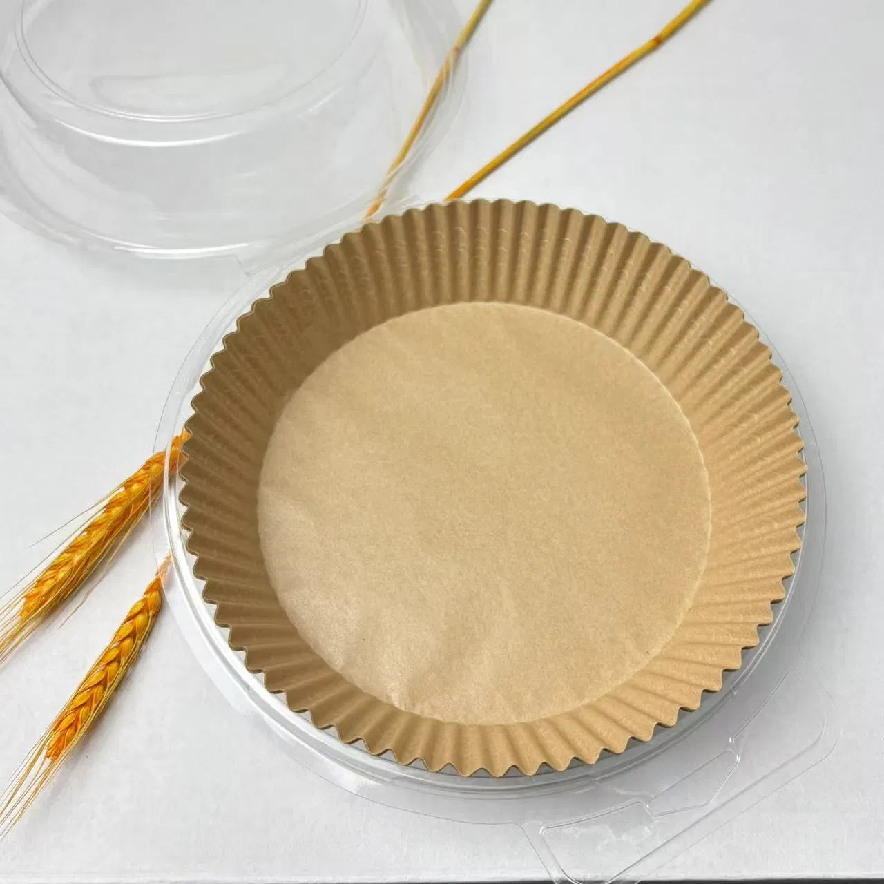 Air Fryer Paper Liners Food Grade Non-Stick Heat Resistant Greaseproof for Home Commercial Use