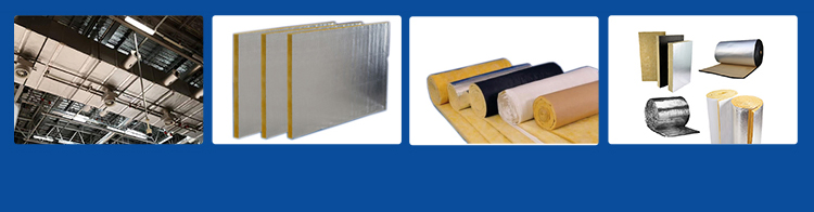 Reflective Insulation Duct Wrap Facing Double Sided Alu Foil