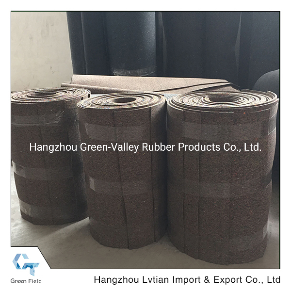 Construction Material Foam Acoustic Sound Insulation Thin Rubber Mat Rubber Rolls