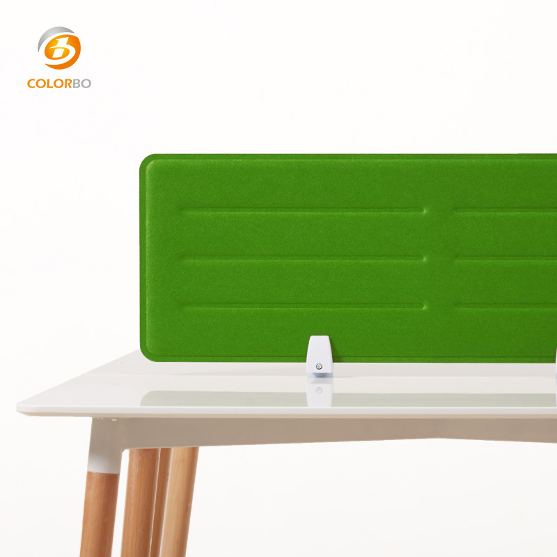 Carton Packed Color Customized Computer Table Acoustic Desk Screen with Good Service