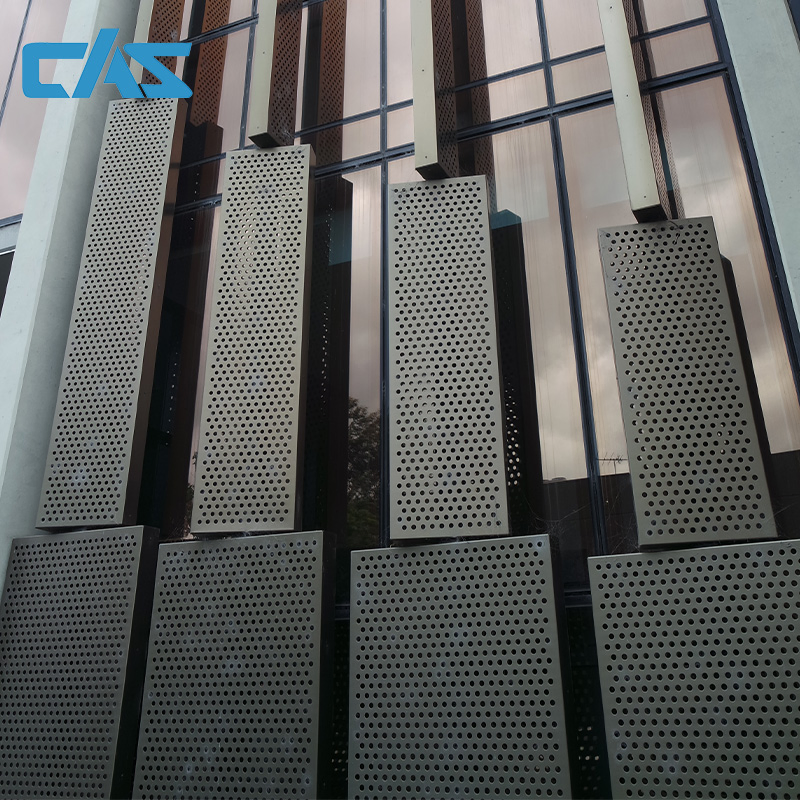 Decorative Metal Building Material Perforated Wall Panels Interior Exterior Aluminum Acoustic Wall Panel with Best Factory Price