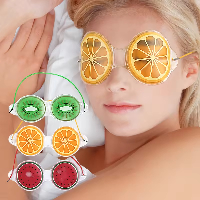 Reusable Cooling Sleeping Eye Mask Gel Inserts Cold Pack Gel Eye Mask Cooling Eye Pad