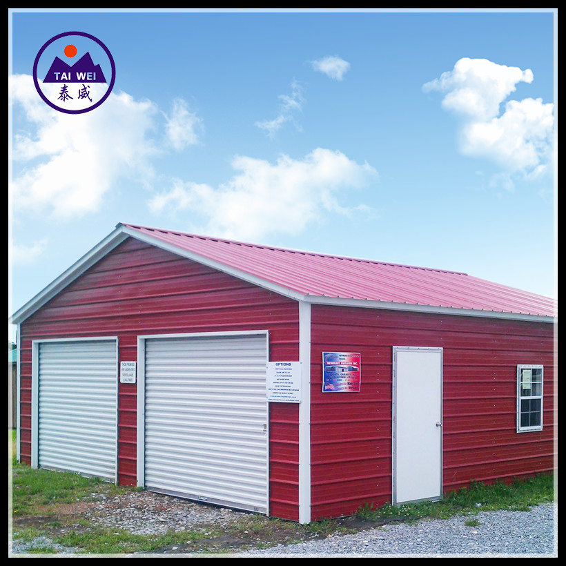 Best Selling Quality Steel Construction Car Garage for Sale (TW1070J)