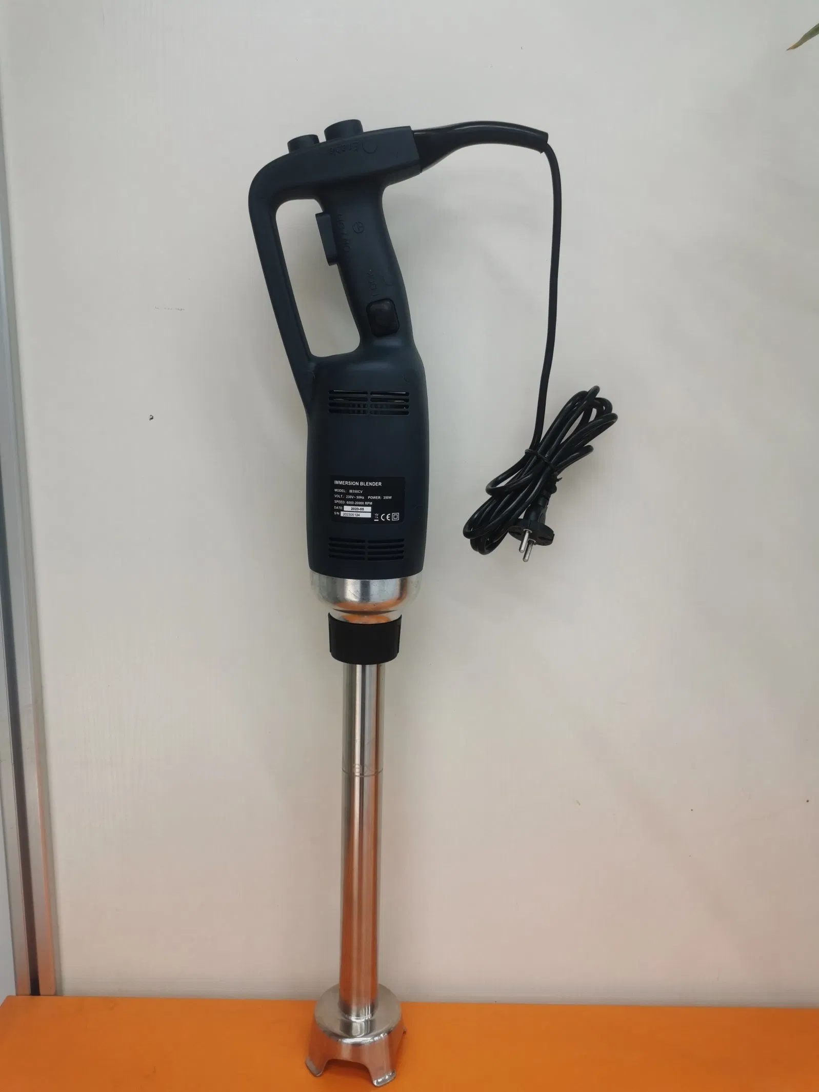 Electric Commercial Hand Stick Blender Immersion Blender Food Preparation Machine