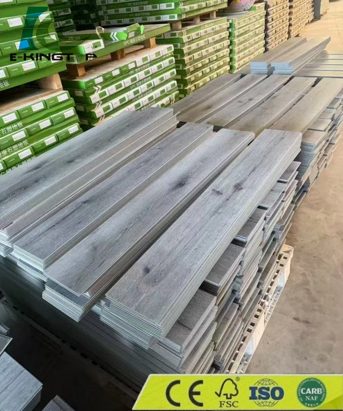 Waterproof Spc Flooring Vinyl Flank/Spc Floor of Click system