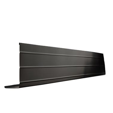 Black White or Customized Colour Smooth Roof Aluminum Fascia for USA Market