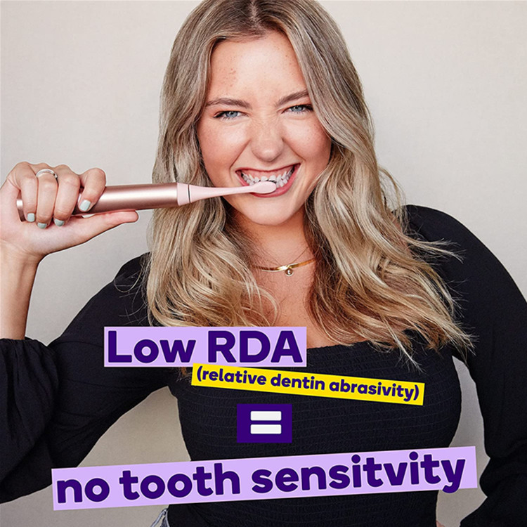 Natural Wonderful Formula Whitening Antiplaque Fluoride Free Toothpaste