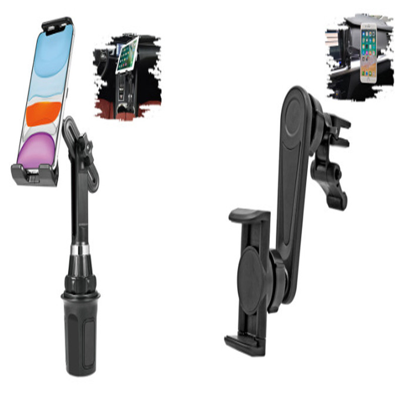 Customize Logo 360 Degree Rotation Foldable Adjustable Angle Car Mobile Phone Holder