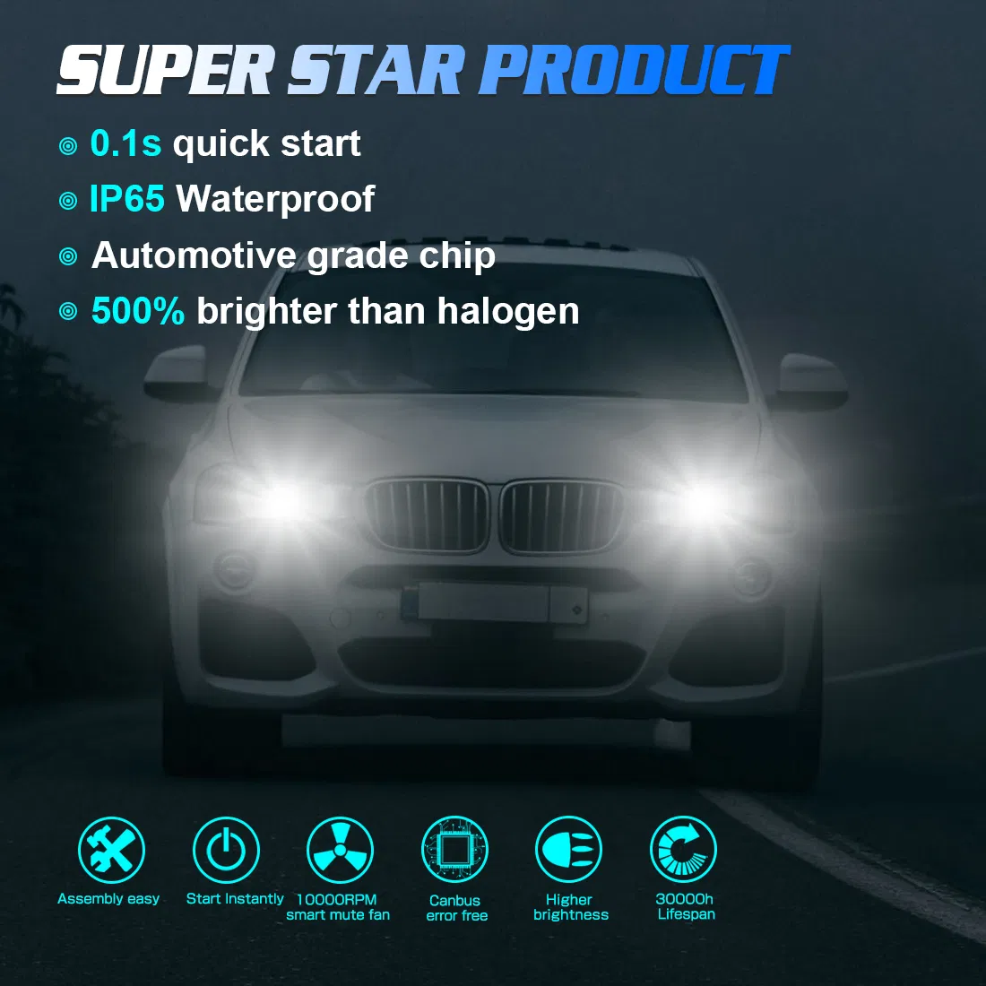 Светодиодная лампа G-View GRY-1 для заднего хода T15