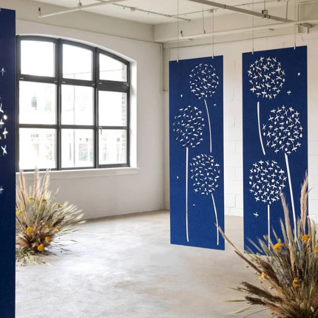 Premium Soundproof Polyester Fiber Acoustic Panels for Privacy