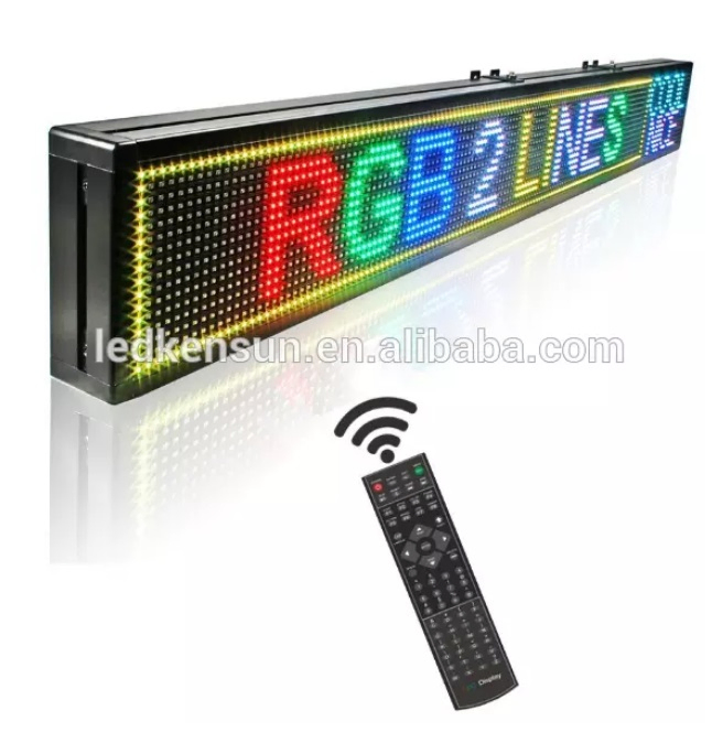 P10 Programmable Text Scrolling Message Changeable LED Sign for Store