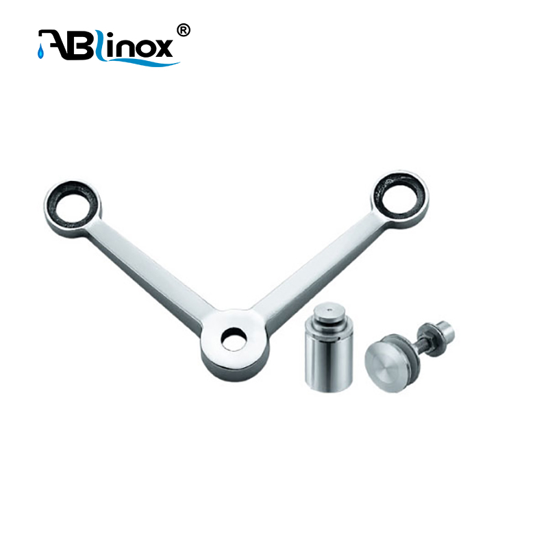 2 Arms Stainless Steel Glass Hardware Spider