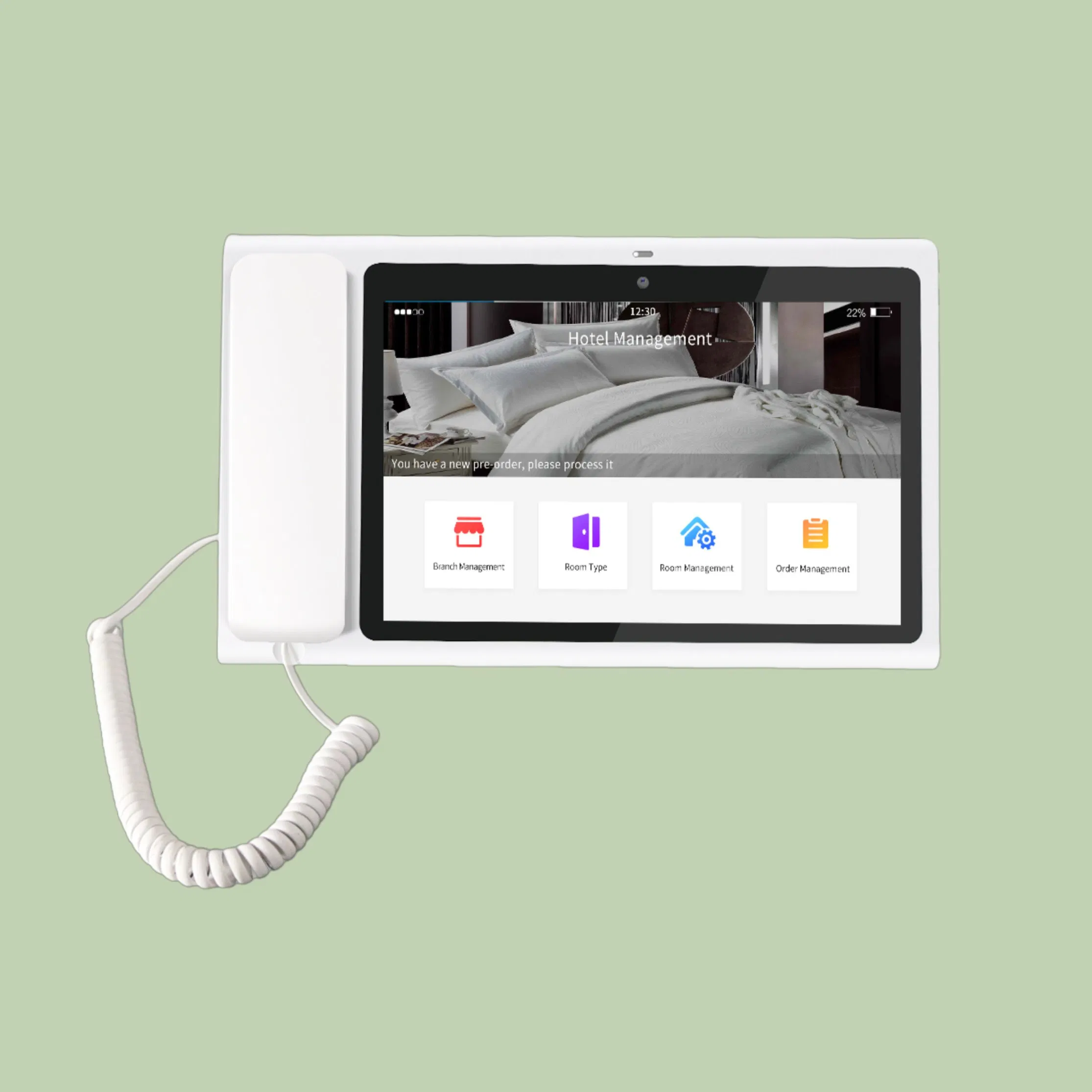 Стационарный видеотелефон Android 4G с сенсорным экраном