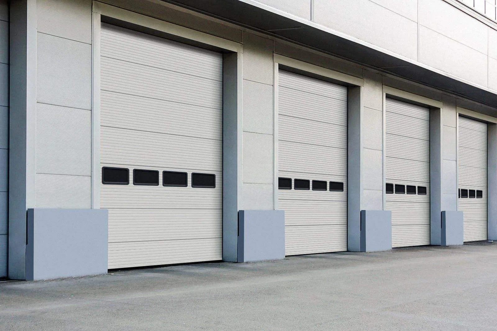 Steel Vertical Factory Lifting Automatic Sliding Warehouse Overhead Industrial Sectional Door