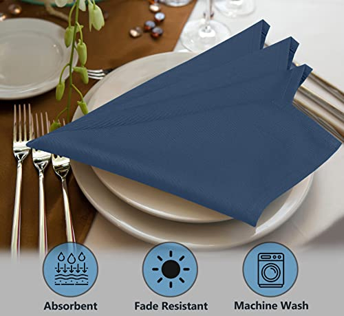 Premium Cotton Blend Cloth Napkins Soft Dinner Napkins for Restaurants