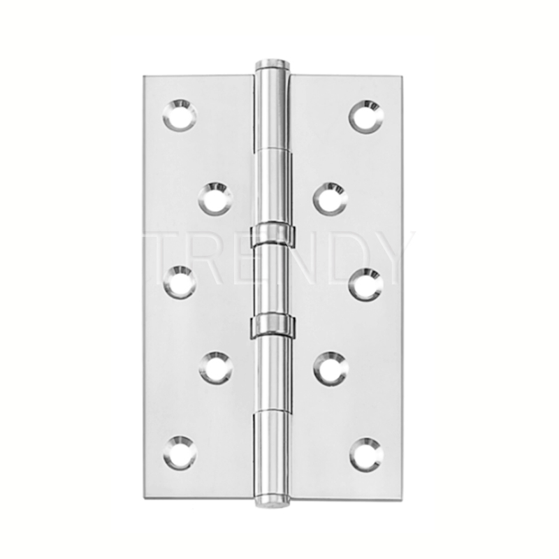 Chrome Color Hinges Hardware Manufacture Flat Head Brass 2 Bb Door Hinges (HG-0001)