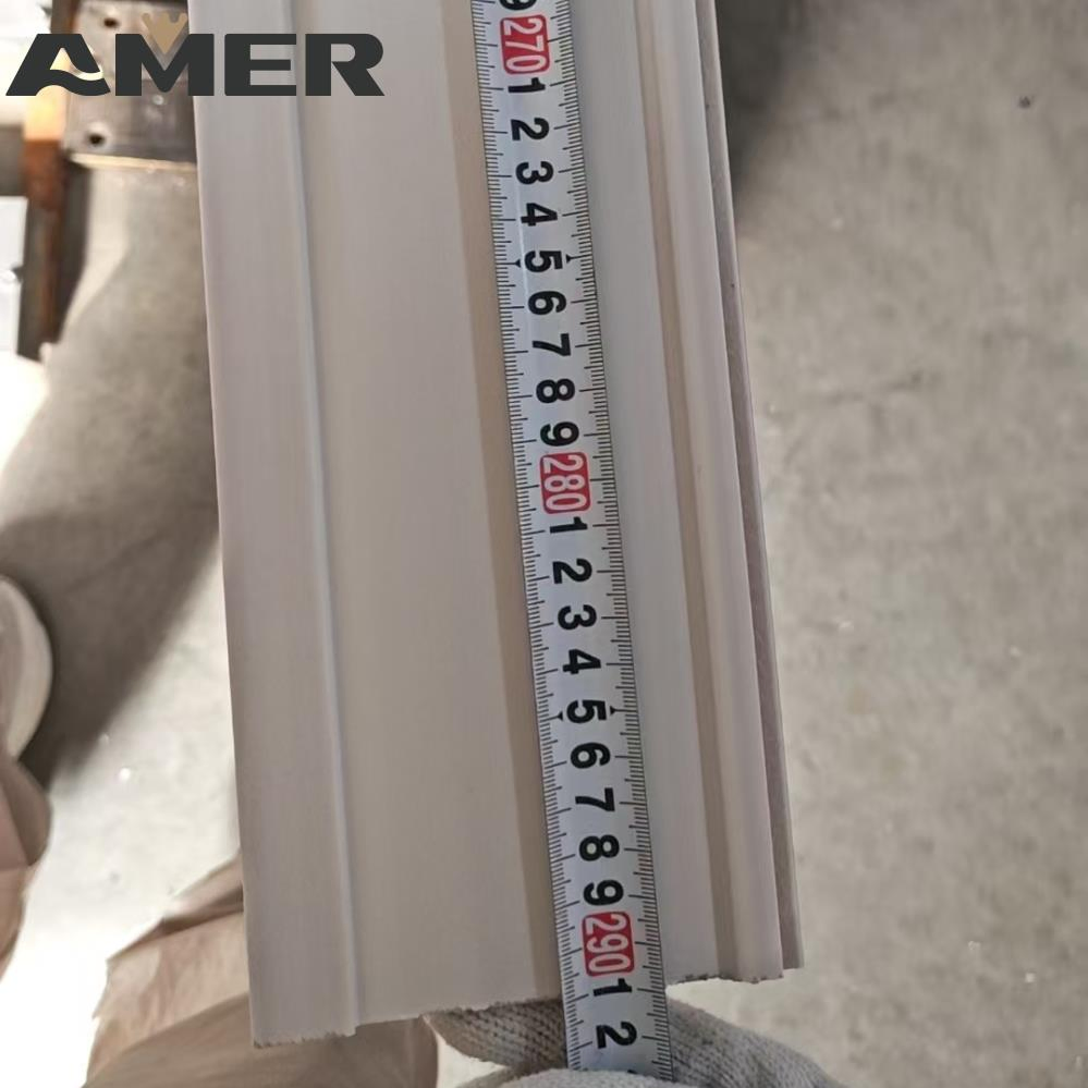 Home Decorative Modern Flooring Polystyrene PS Waterproof Skirting Base Board PVC Baseboard
