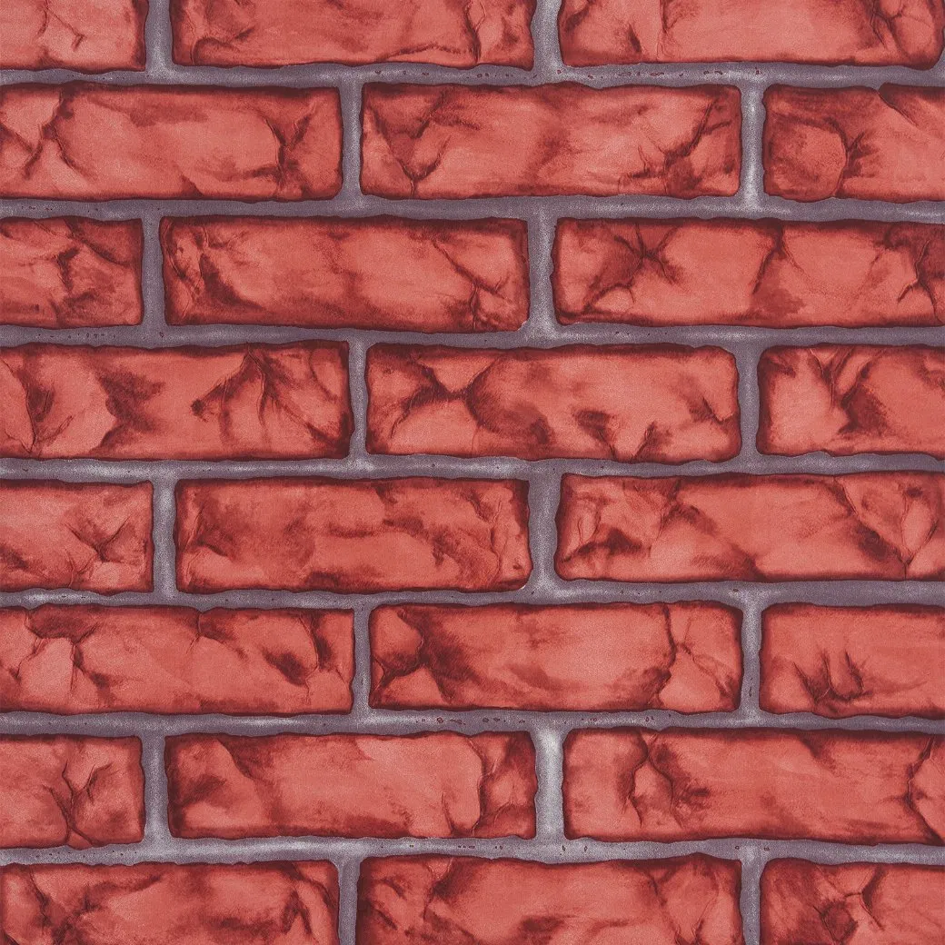 Octki China Factory Supply Stone Vinyl Wall Paper Rolls 3D Brick Waterproof Wallpapers Wall Coating PVC Self-Adhesive Wallpaper