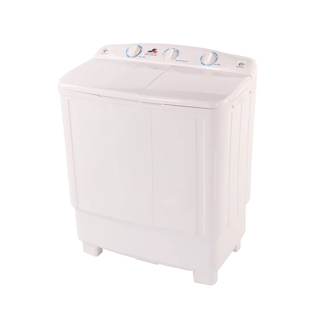 Customized 8kg All-White Twin Tub Top Loading Semi-Automatic Washing Machine Laundry Equipment Lavadora