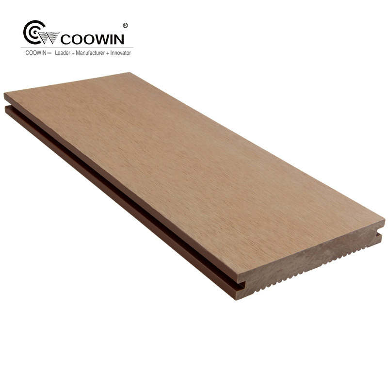 Synthetic Teak Decking Board Wood Plastic Composite