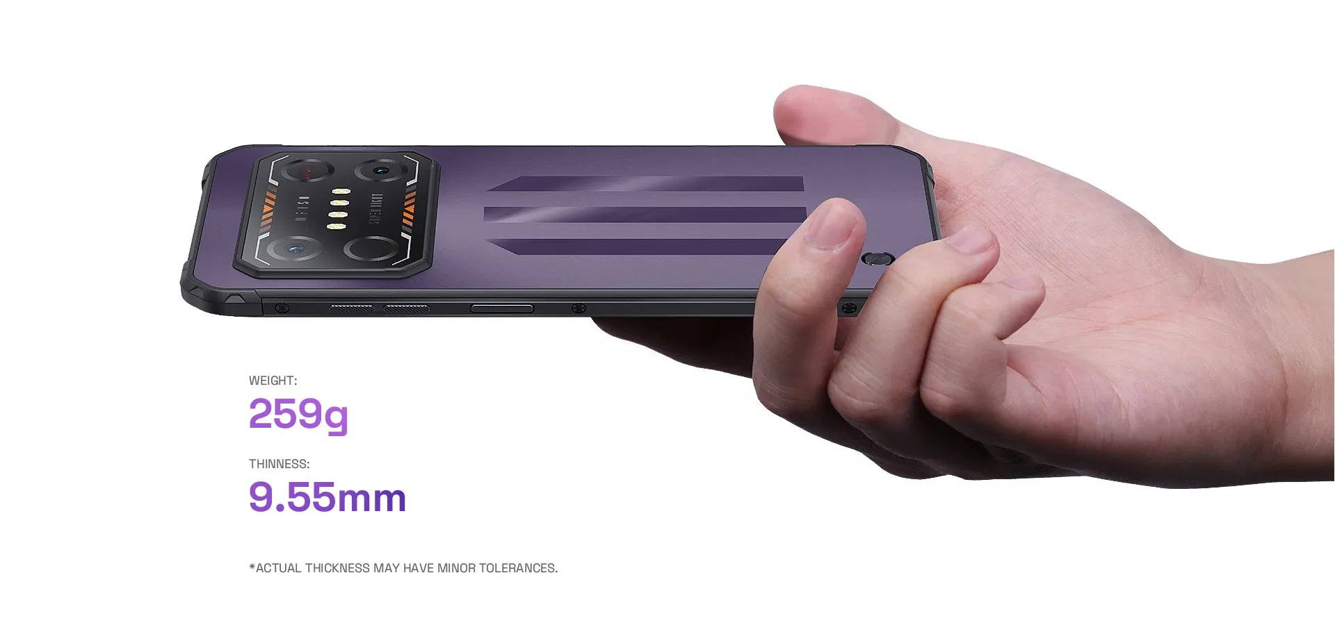 Смартфон Android 6.8 дюймов, водонепроницаемый