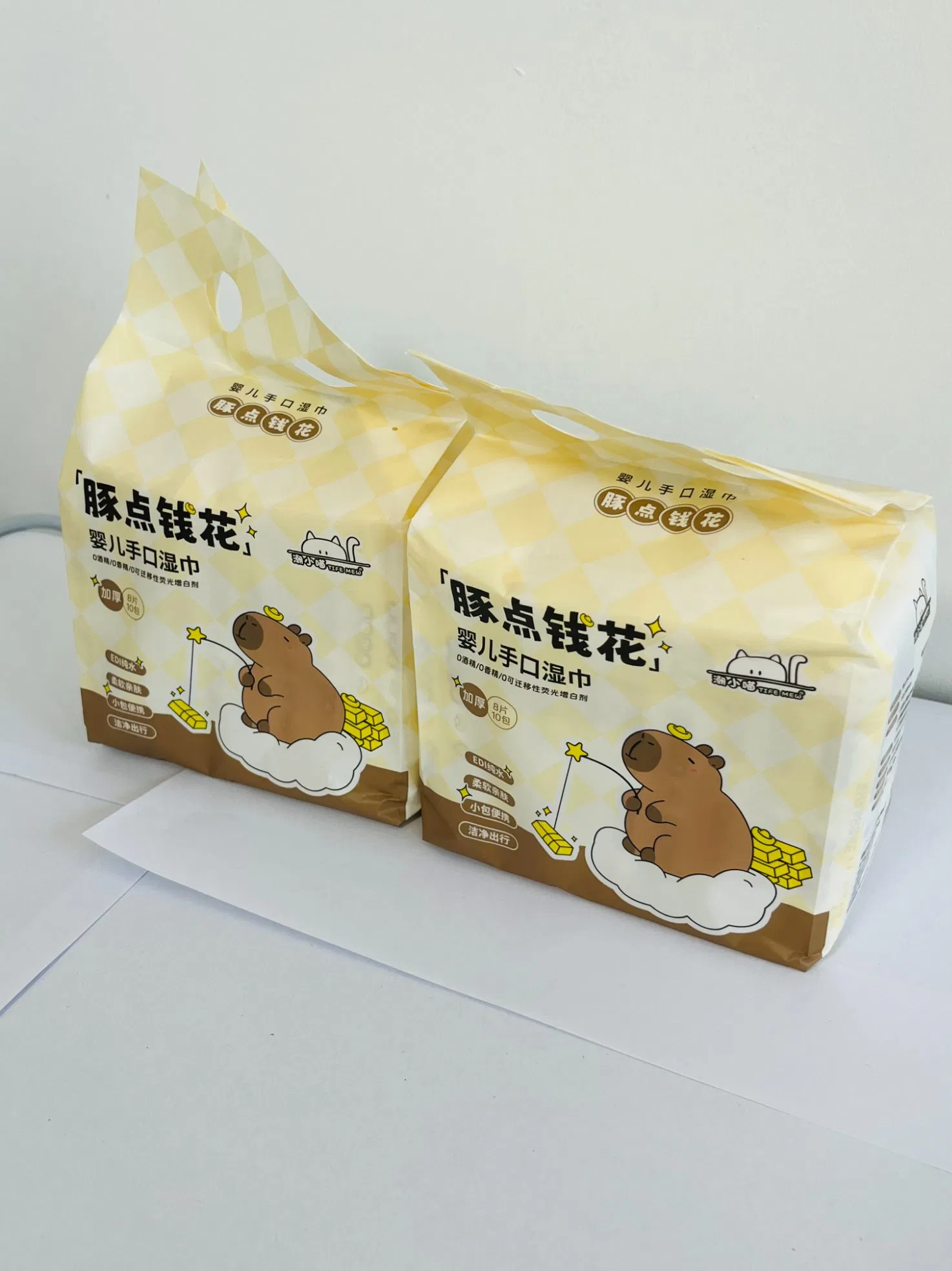 Top Sale Non-Woven Baby Wet Wipes Daily Cleaning Needs