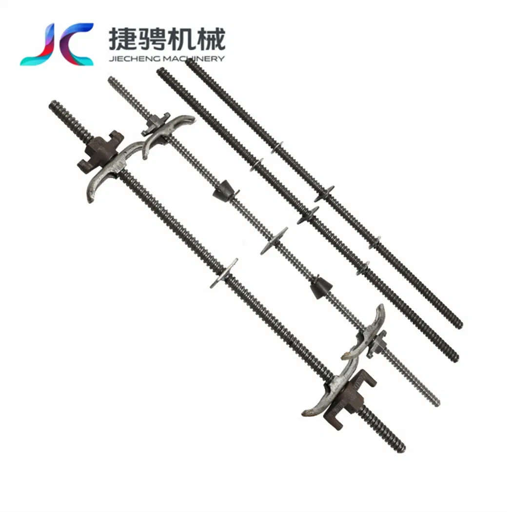 Building Concrete Formwork Screw Thread Water Stop Tie Rod with Wing Nut