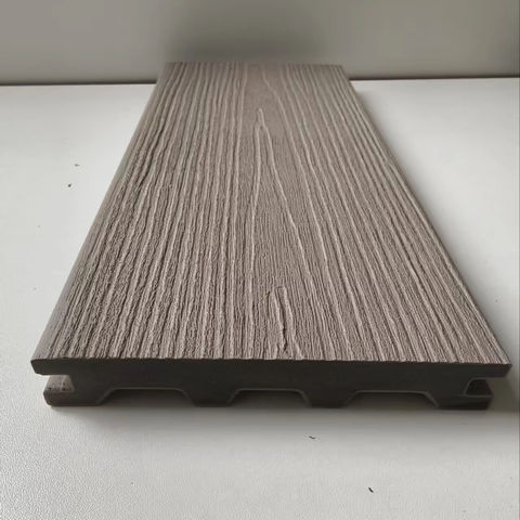 Hot Sales Wholesale Flooring Adjustable WPC Decking Wood Plastic Composite Brushed Wood Grain Outdoor Flooring