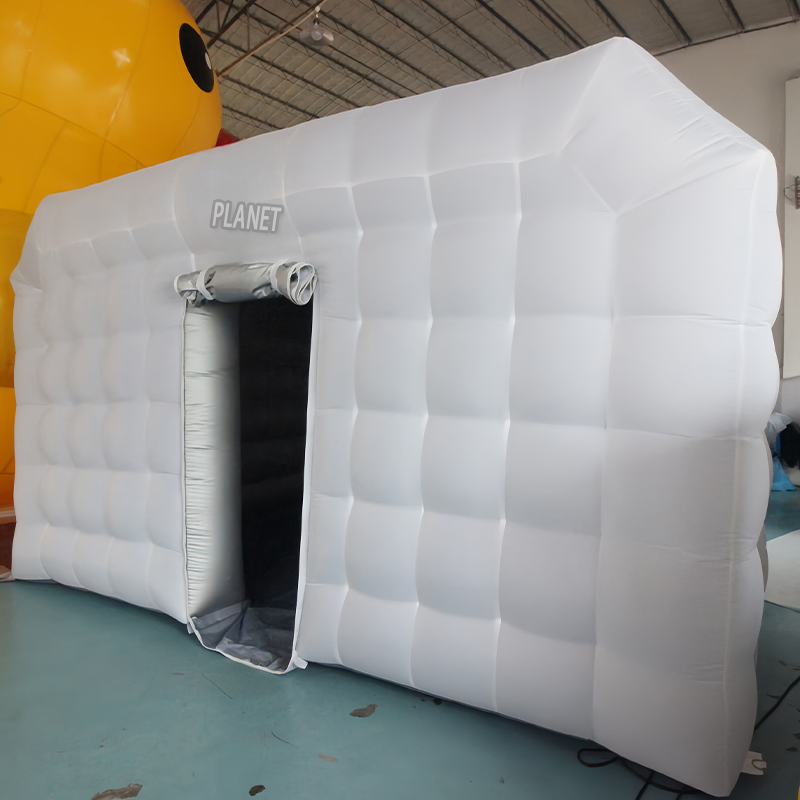 Customized High Quality Portable White Inflatable Yoga Tent