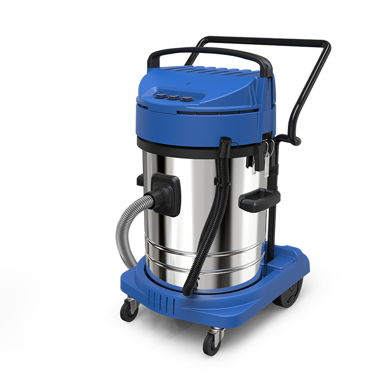 Heavy-Duty 70 Liters Dust Extractor Industrial Vacuum Cleaner for Professionals