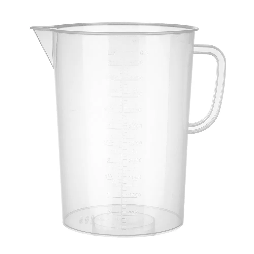 Food Grade Plastic Graduated Cups 500ml Clear PP Plastic Measuring Cup Measuring Jug