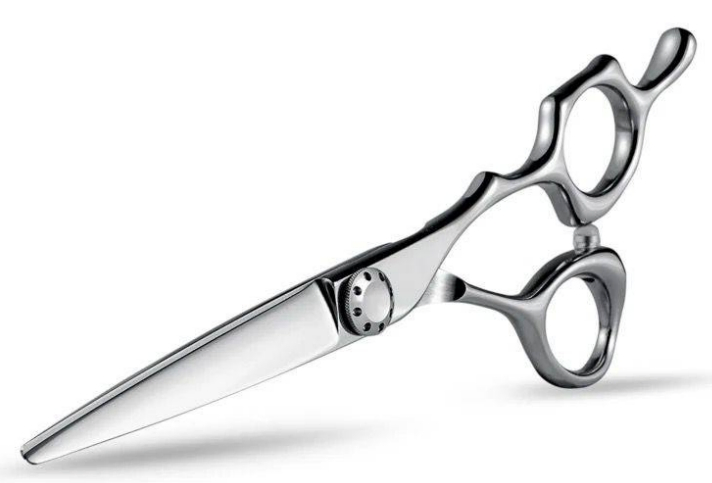 Парикмахерские ножницы поворотные для стрижки волос