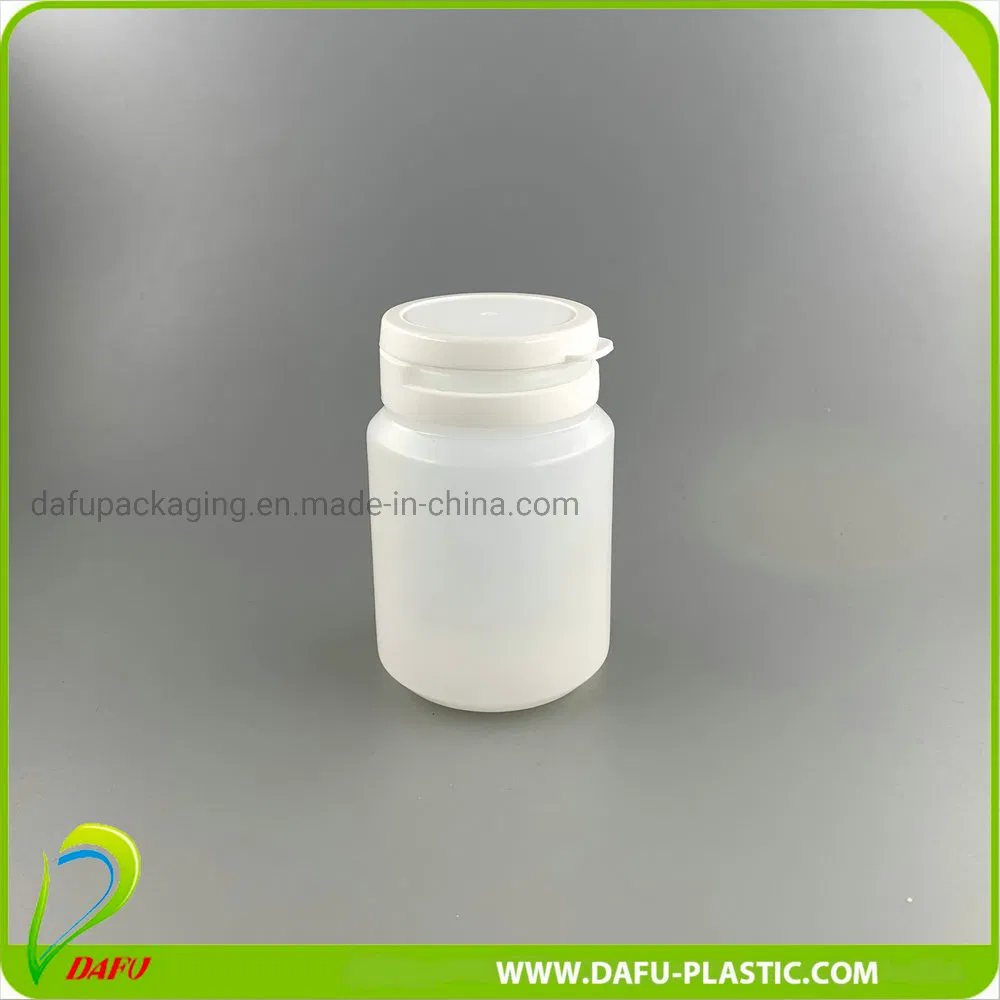 100ml Plastic Packaging HDPE Candy Pill Tablet Plastic Bottle