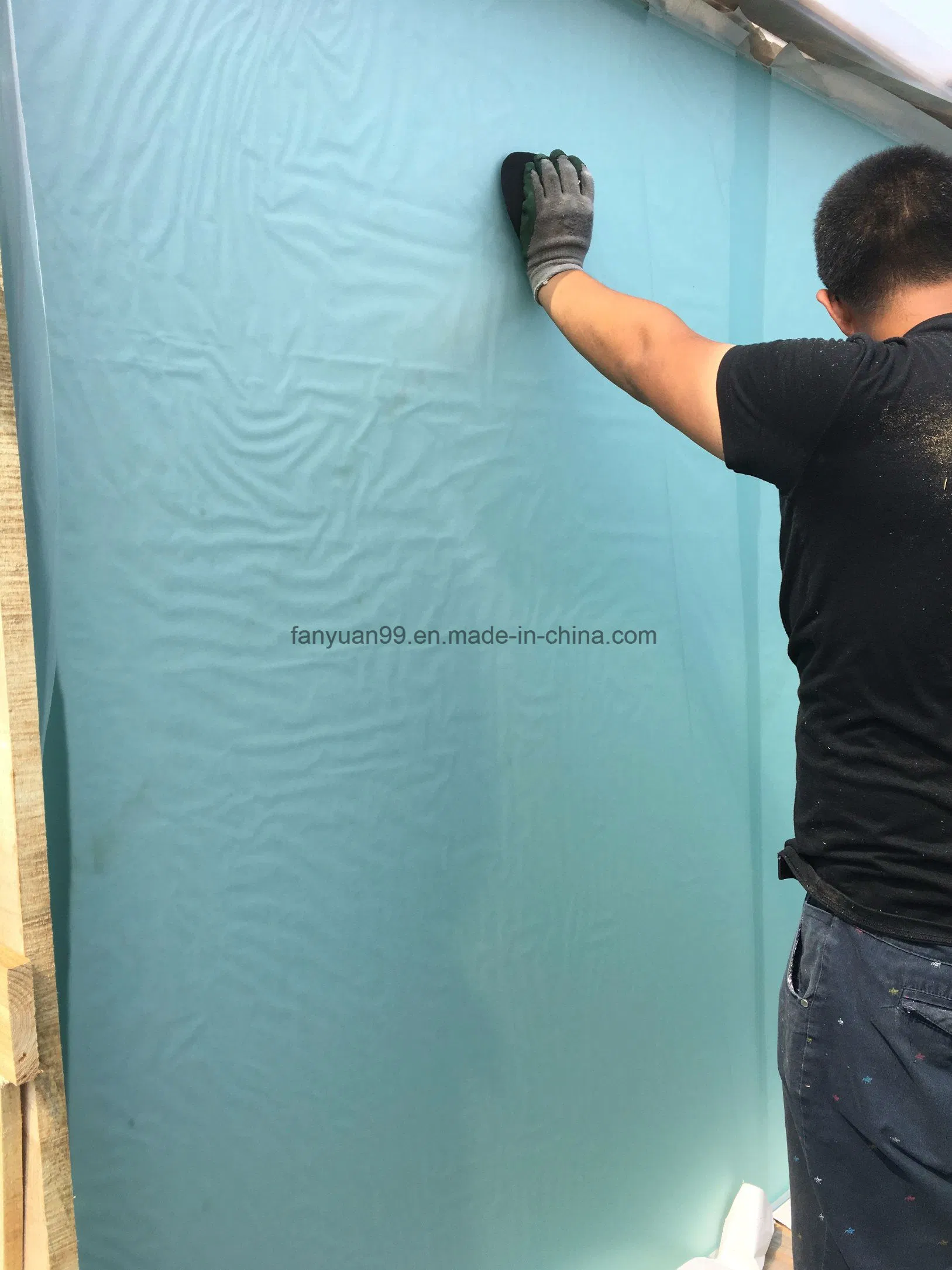 Colored Decorative Acid Etched Frosted Glass Price 12mm