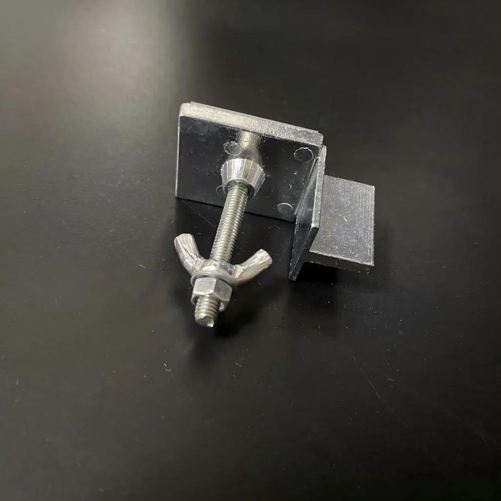 Easy Installation Metal No Drill Cordless Bamboo Blinds Components