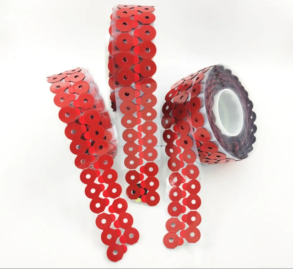 New Product Super Hydrophobic and Anti Slip Sticker Lens Blocking Pad for Edge Grinding Machine Lens Polishing