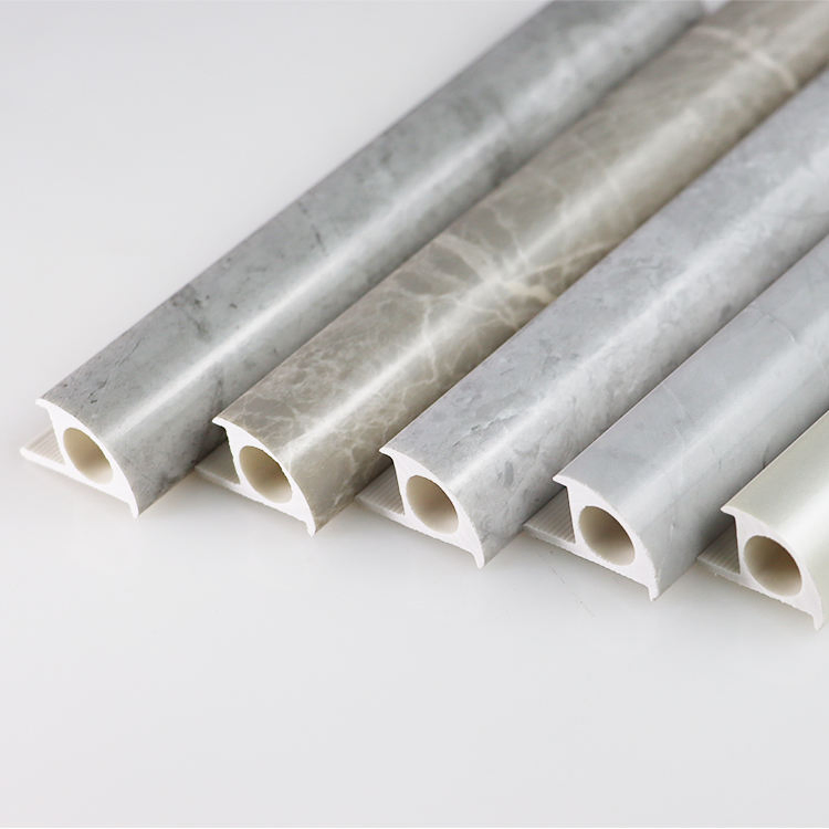 Hot Sale Plain Color PVC Tile Trim with Round Edge Plain Color PVC Tile Trim with Round Edge