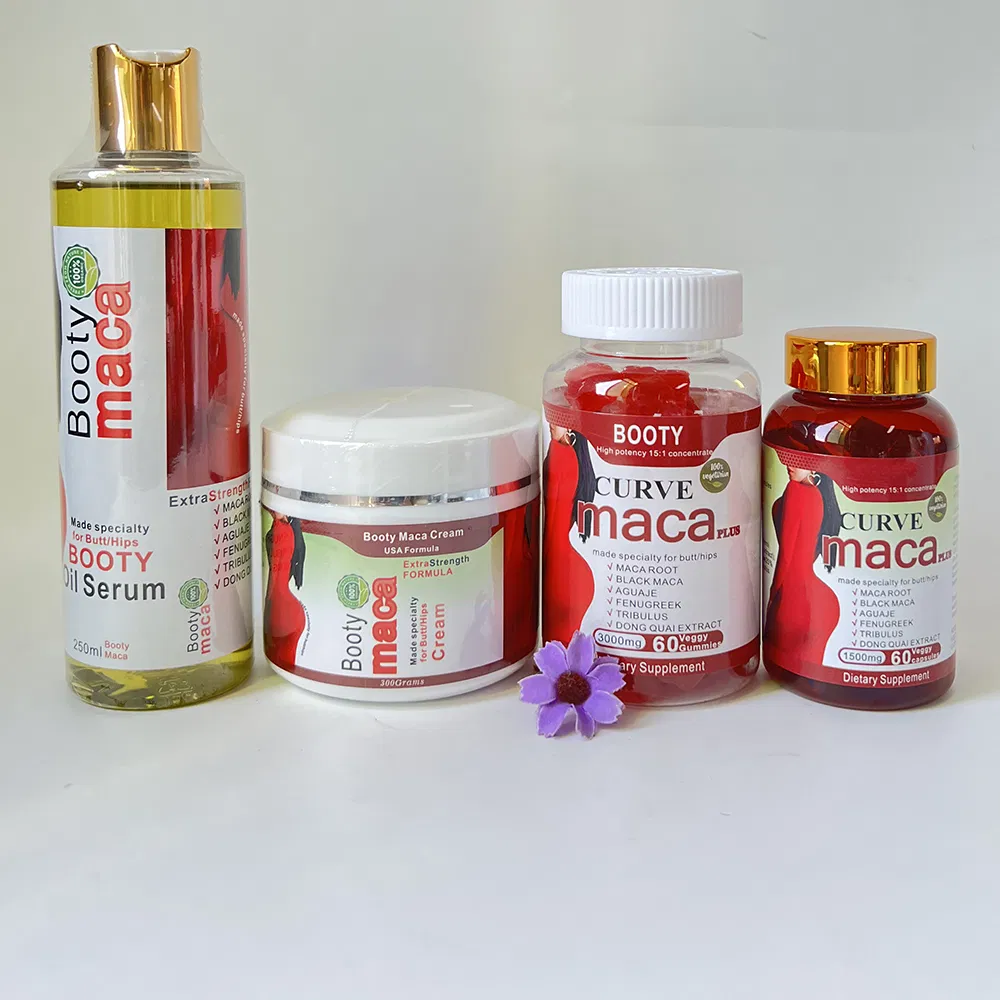 Best Quality 100% Natural Effective No Side Effects Butt and Hip Enlargement Products Hip and Butt Enlargement Gummies Cream Capsule