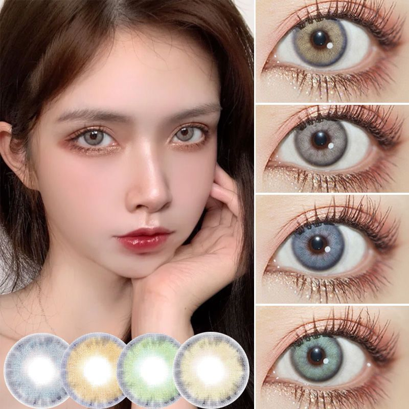 Danube Series Prescription Natural Color Contact Lens Wholesale Eye Cosmetic Colored Contact Lenses with Power