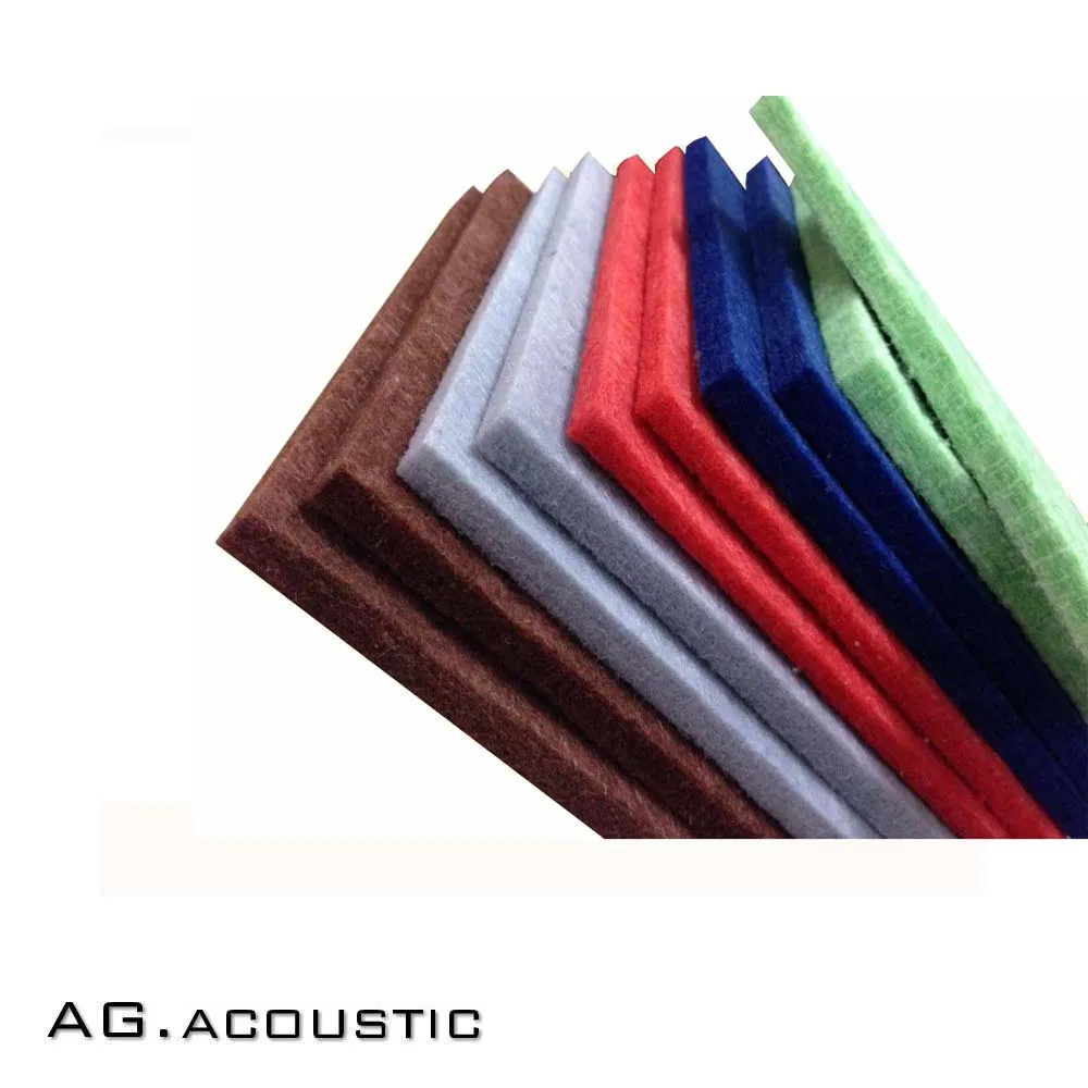 AG. Acoustic Free Sample Popular Soundproof Office Felt Screen Pet Acoustic Wall Panels