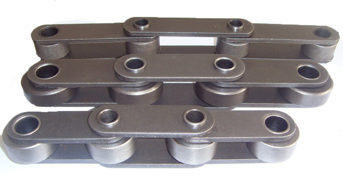 Роликовая цепь конвейерная с полым пальцем ISO