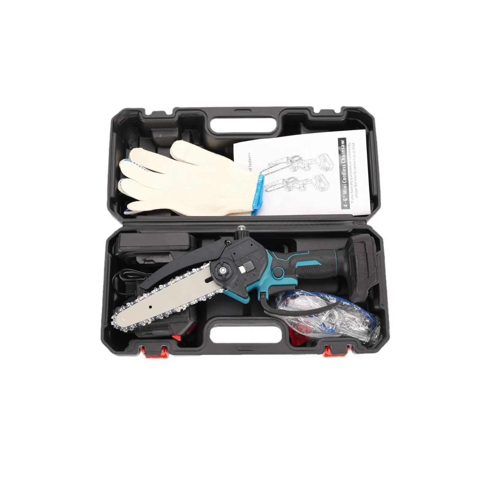 6" Oil Reservoir Cordless Chainsaw - 4" Mini Multi-Function Li-ion Logging Saw