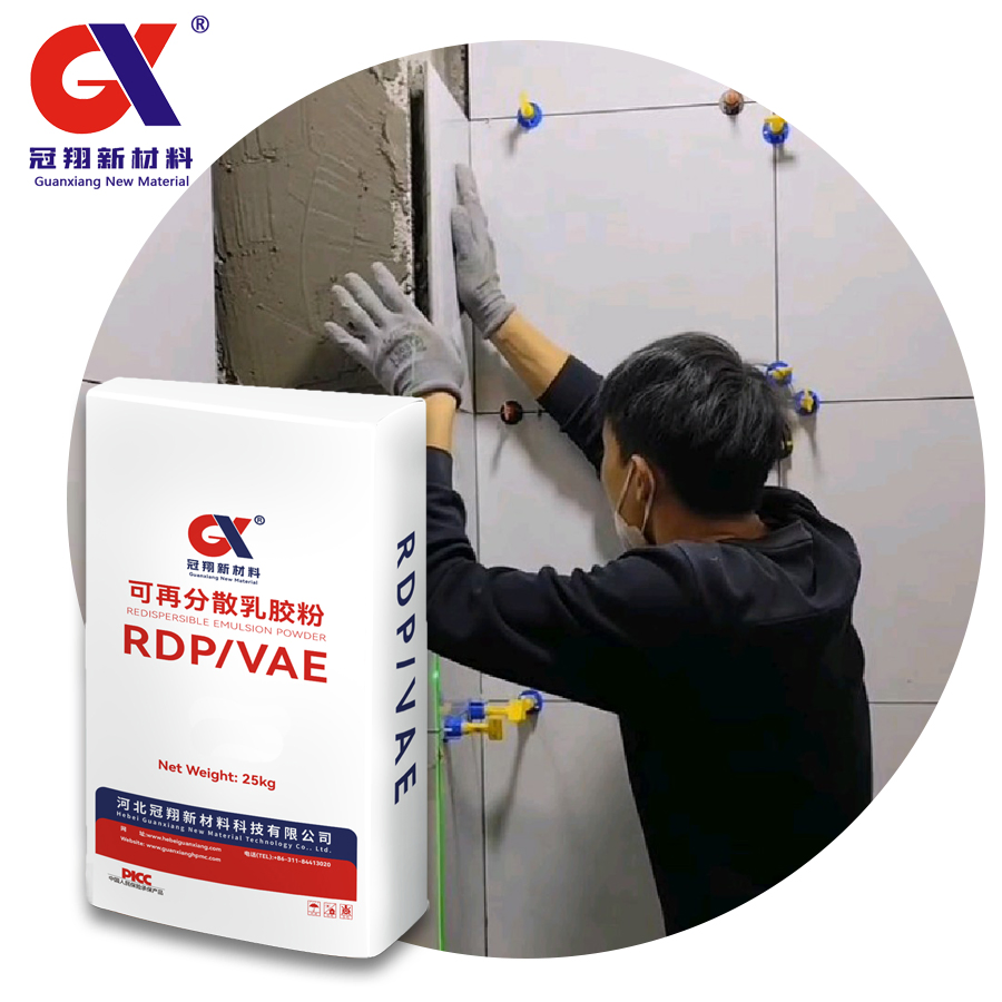 Vae Rdp Additive for Flexible Waterproof Plaster Rdp Powder for Exterior Plastering